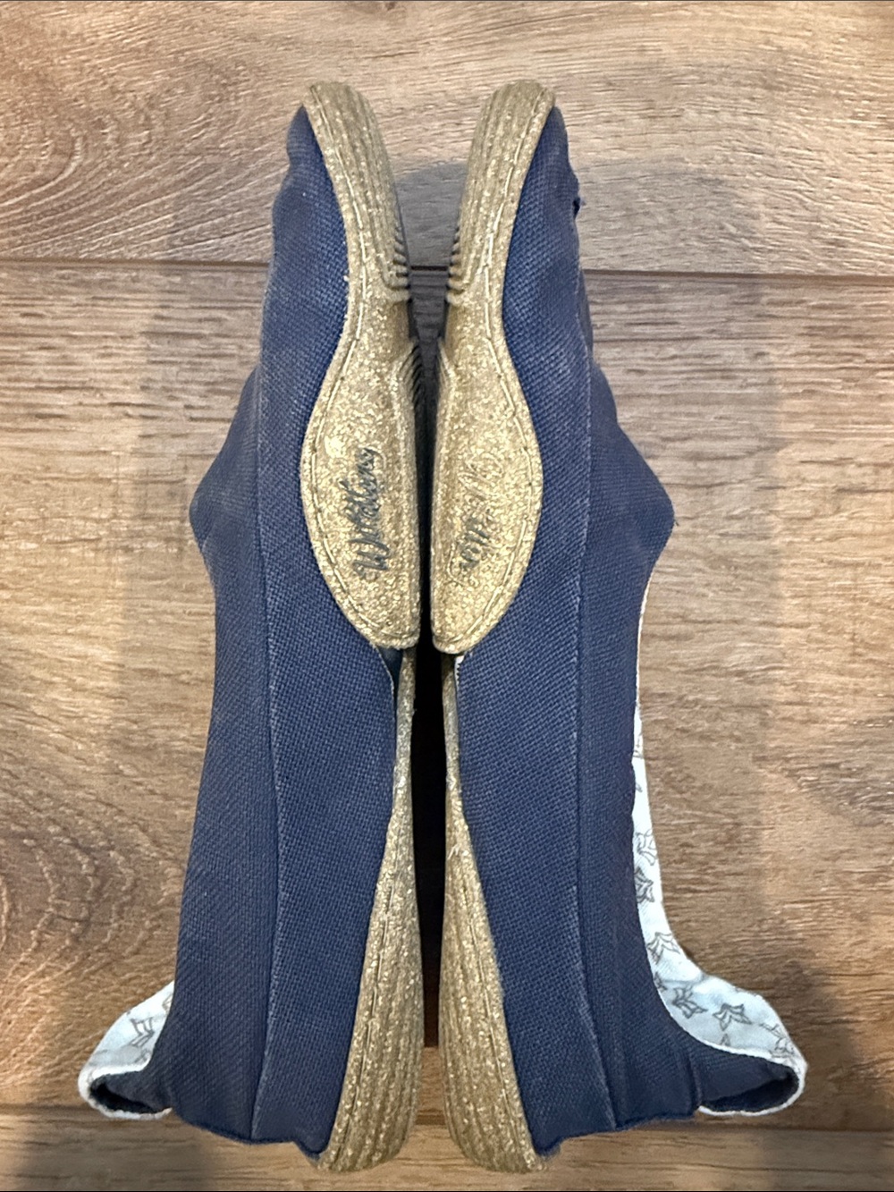 Wildling Navy Slip-Ons “Kami Blue” US women’s 4 - Picture 4 of 5